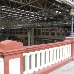 Crossing to Northbridge from the Perth rail station