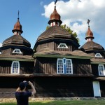 Unusual configuration of Nizny Komarnik church