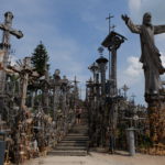 Approaching the Hill of Crosses, Siauliai, Lithuania
