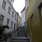 Passageway from upper to lower town