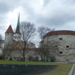 Tallinn trio - St. Olaf church with Fat Margaret and old walls