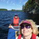 Kayaking in Kolovesi reserve, Lake Saimaa